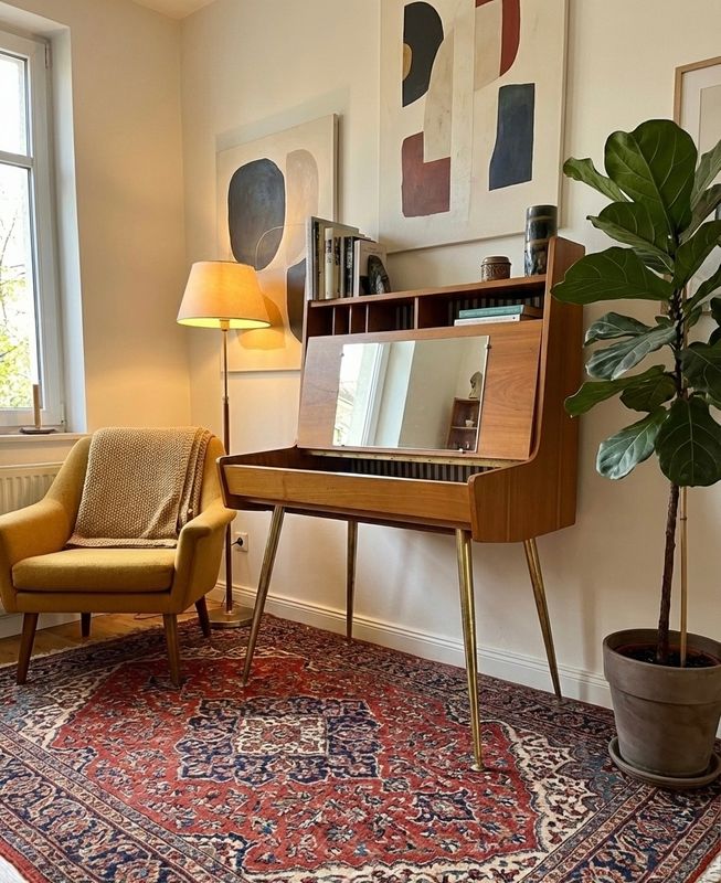 Jese Möbel - Mid-century kaptafel/bureau