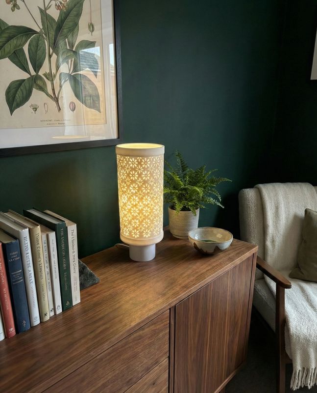 Vintage keramische tafellamp