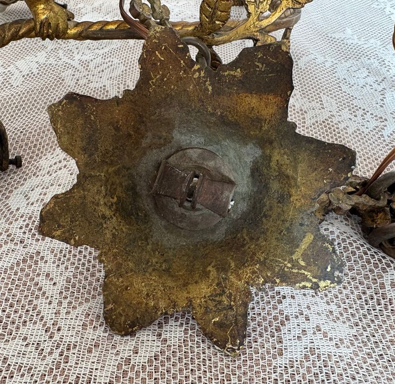 Franse putto hanglamp, Belle Époque