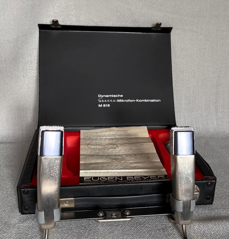 Beyer Dynamic M 818 stereo microfoonset