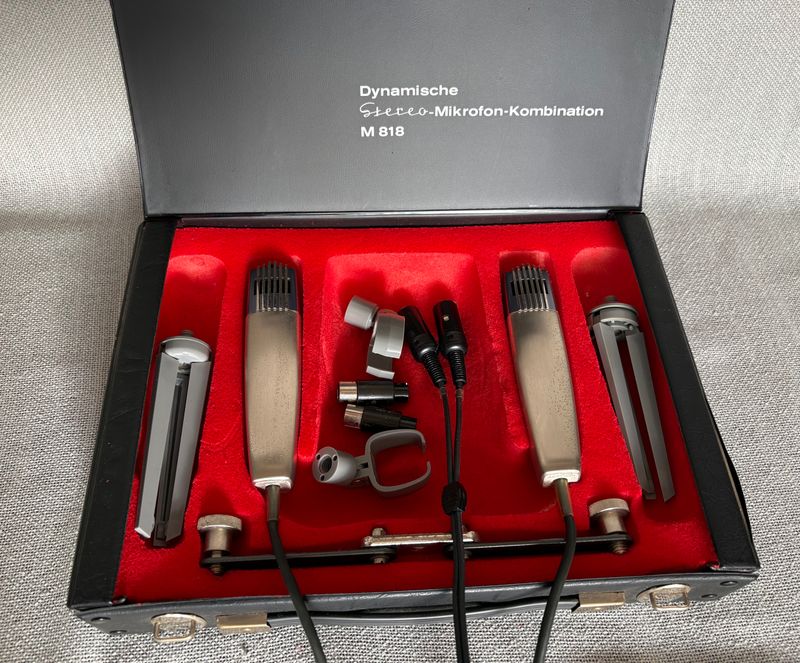 Beyer Dynamic M 818 stereo microfoonset